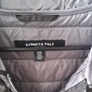 Kenneth Cole Black Puffer Jacket